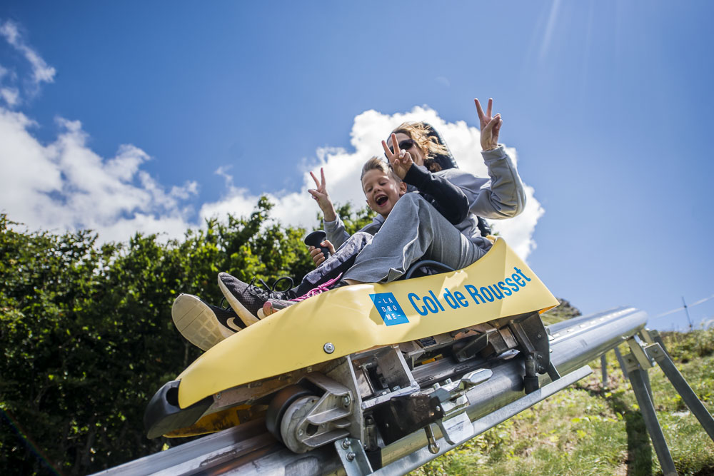 Luge sur rail 10 tours